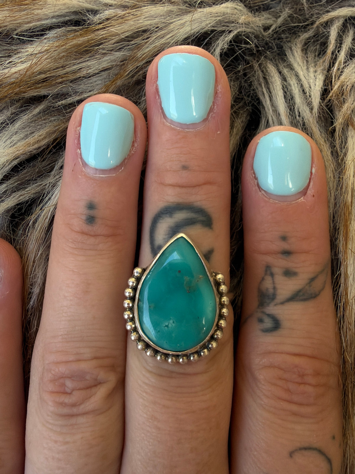 Kingman turquoise size 7