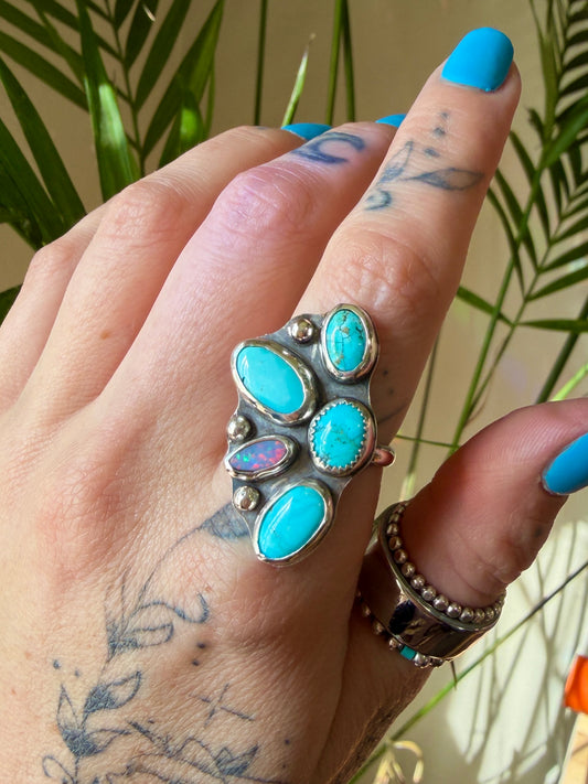 Coastal Flower size 8.75