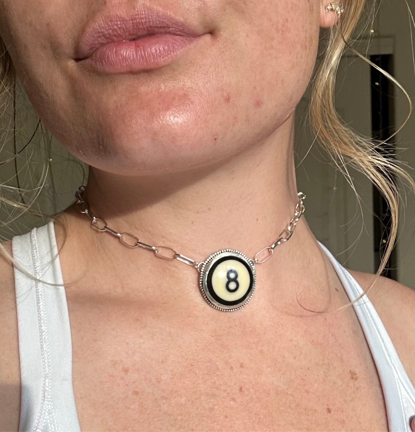8ball necklace or choker