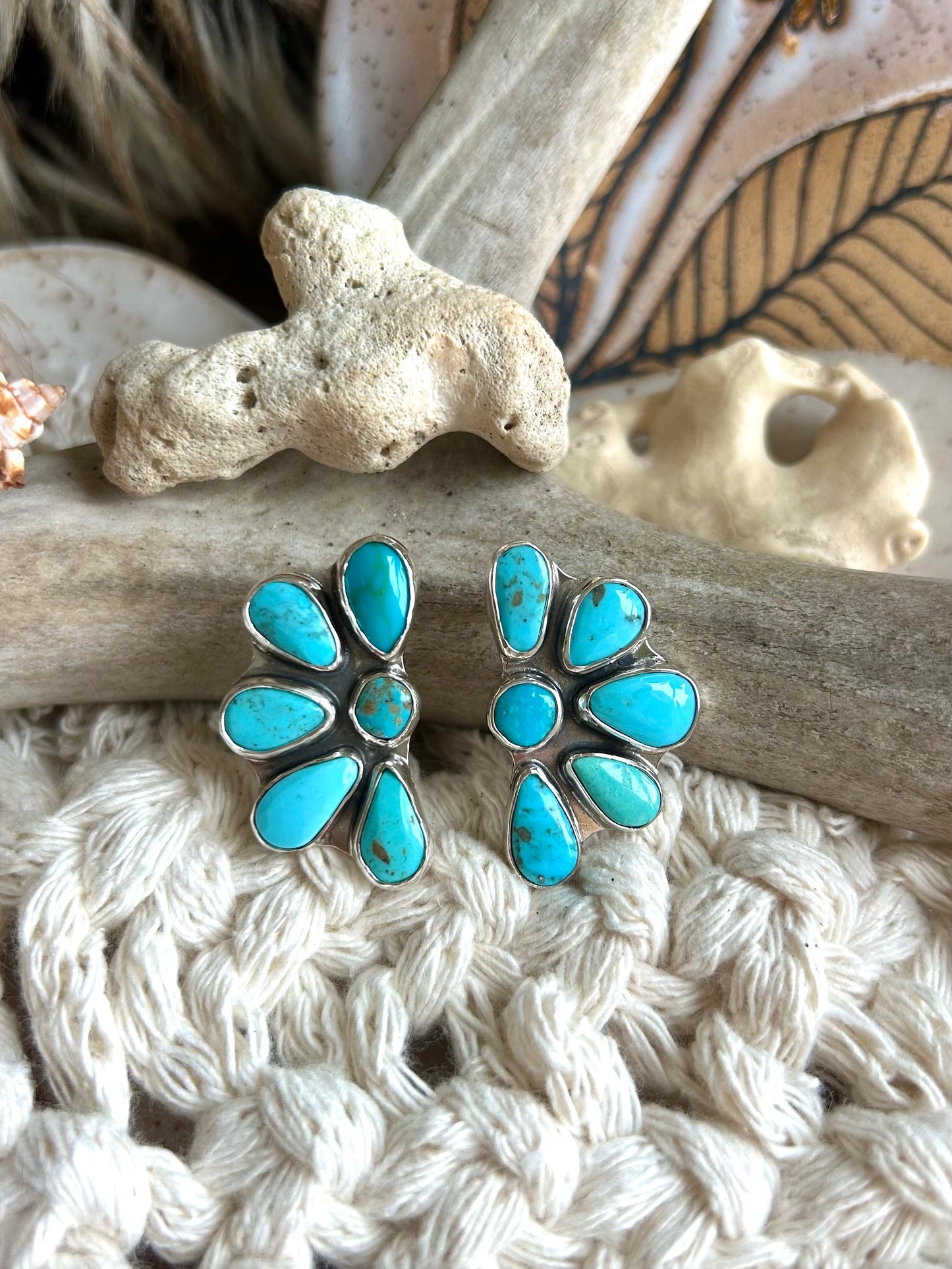 Coastal Flower Earrings