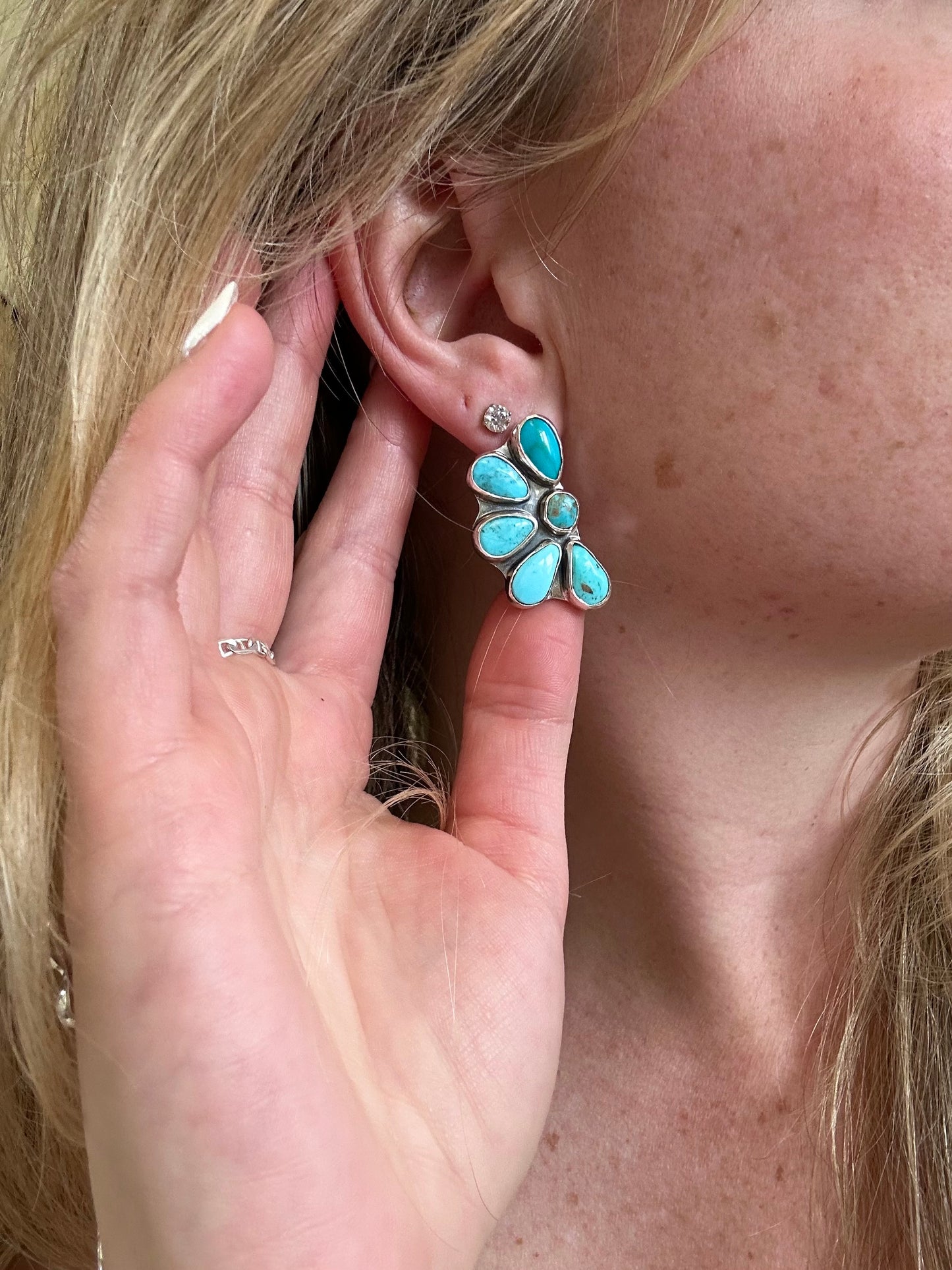Coastal Flower Earrings