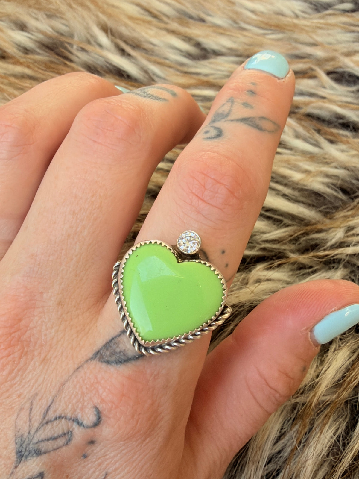 Green Rosarita Size 8.75