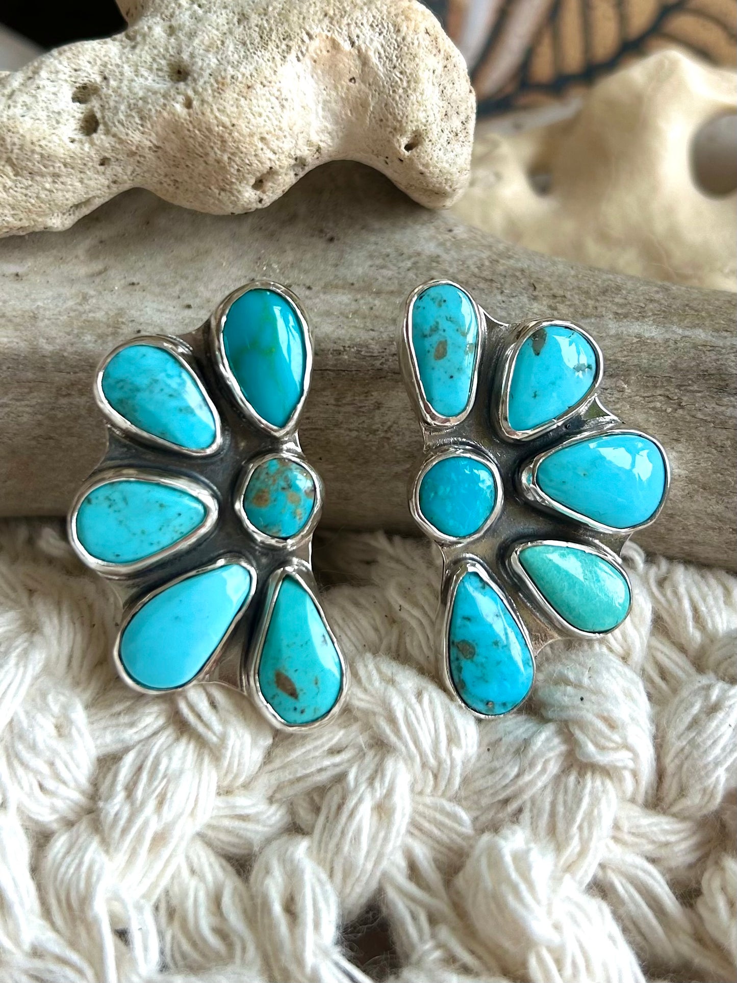Coastal Flower Earrings