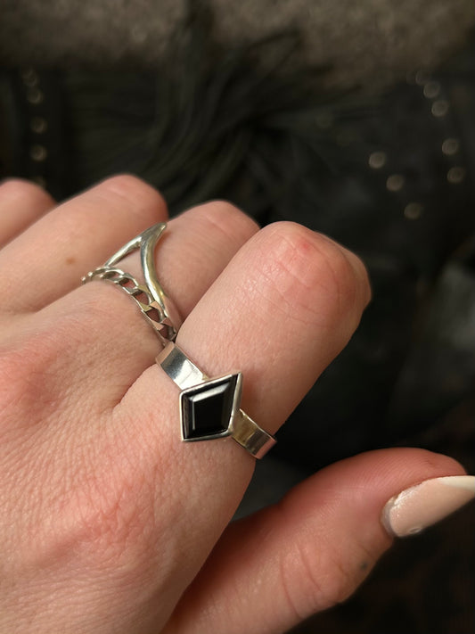 Black Onyx diamond size 9