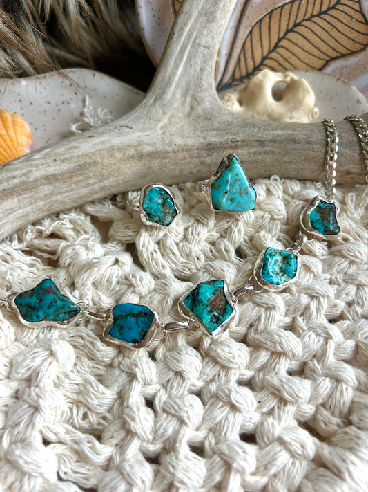 Coastal Raw Necklace or Choker