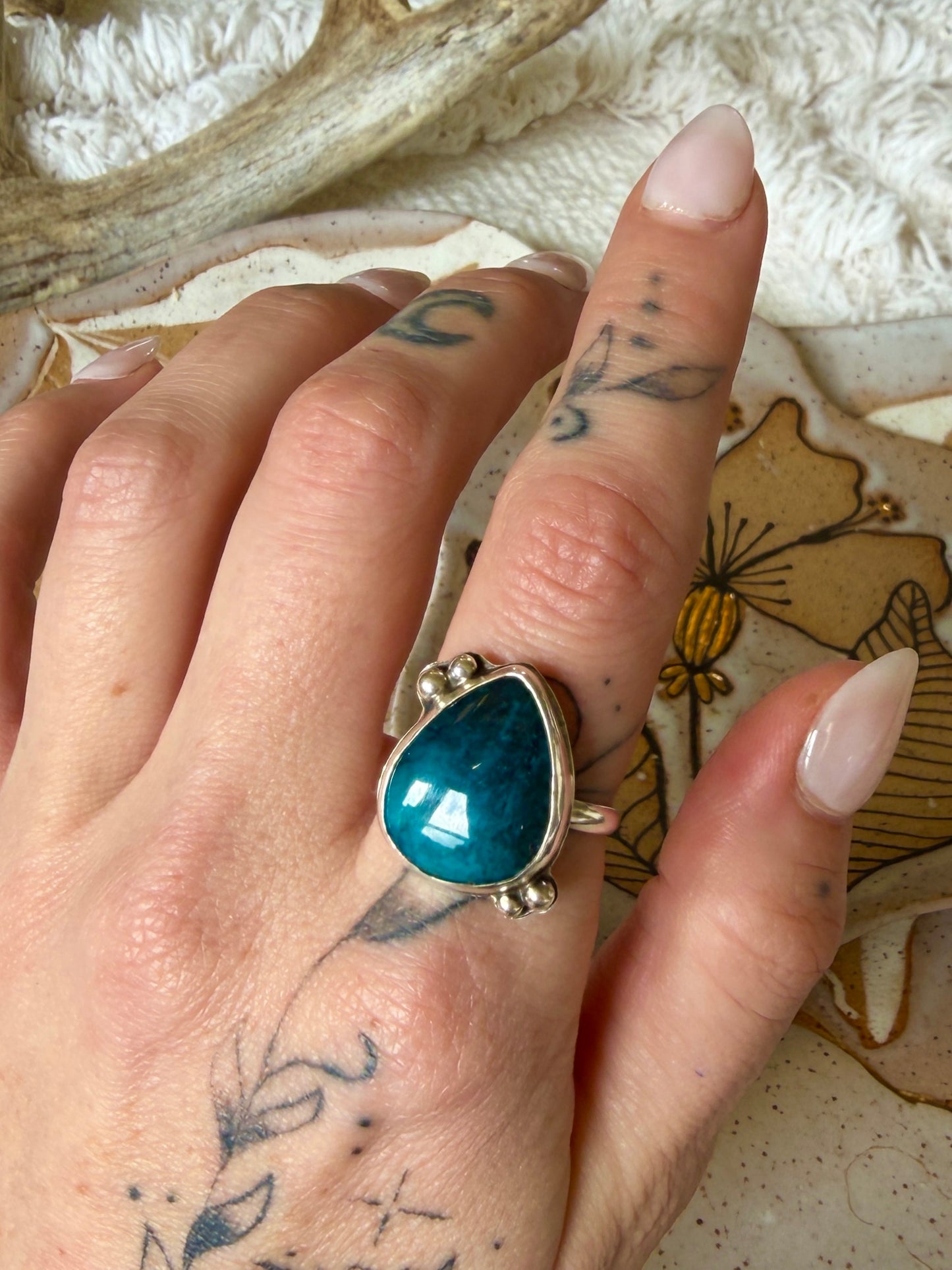 Size 8.5 Hubei Turquoise