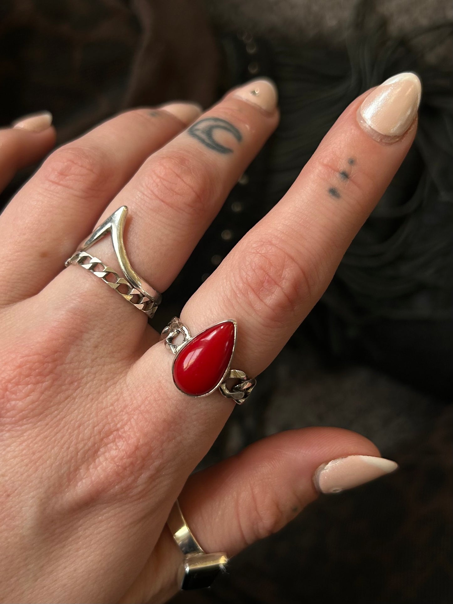 Rosarita chain ring size 7