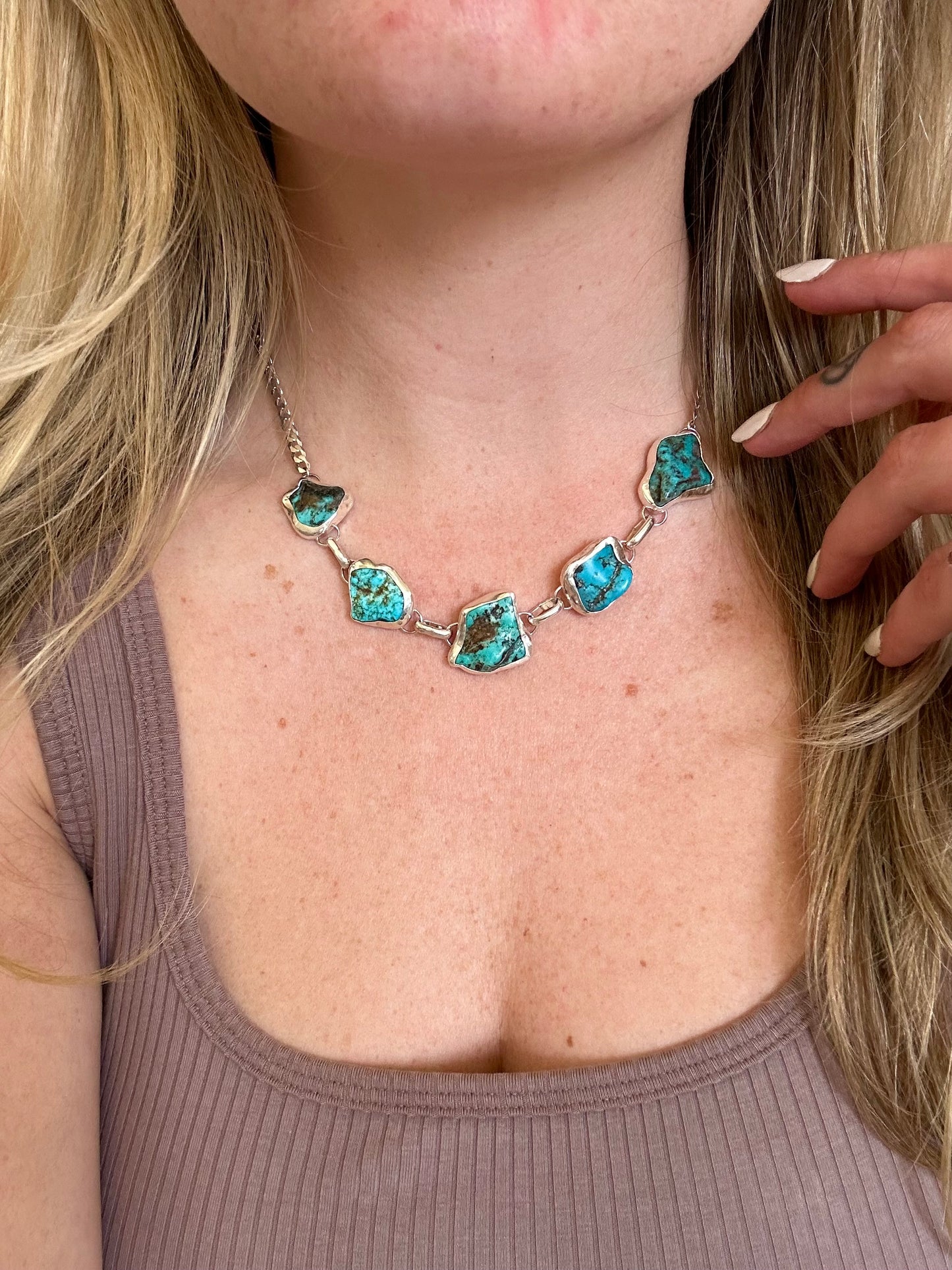 Coastal Raw Necklace or Choker