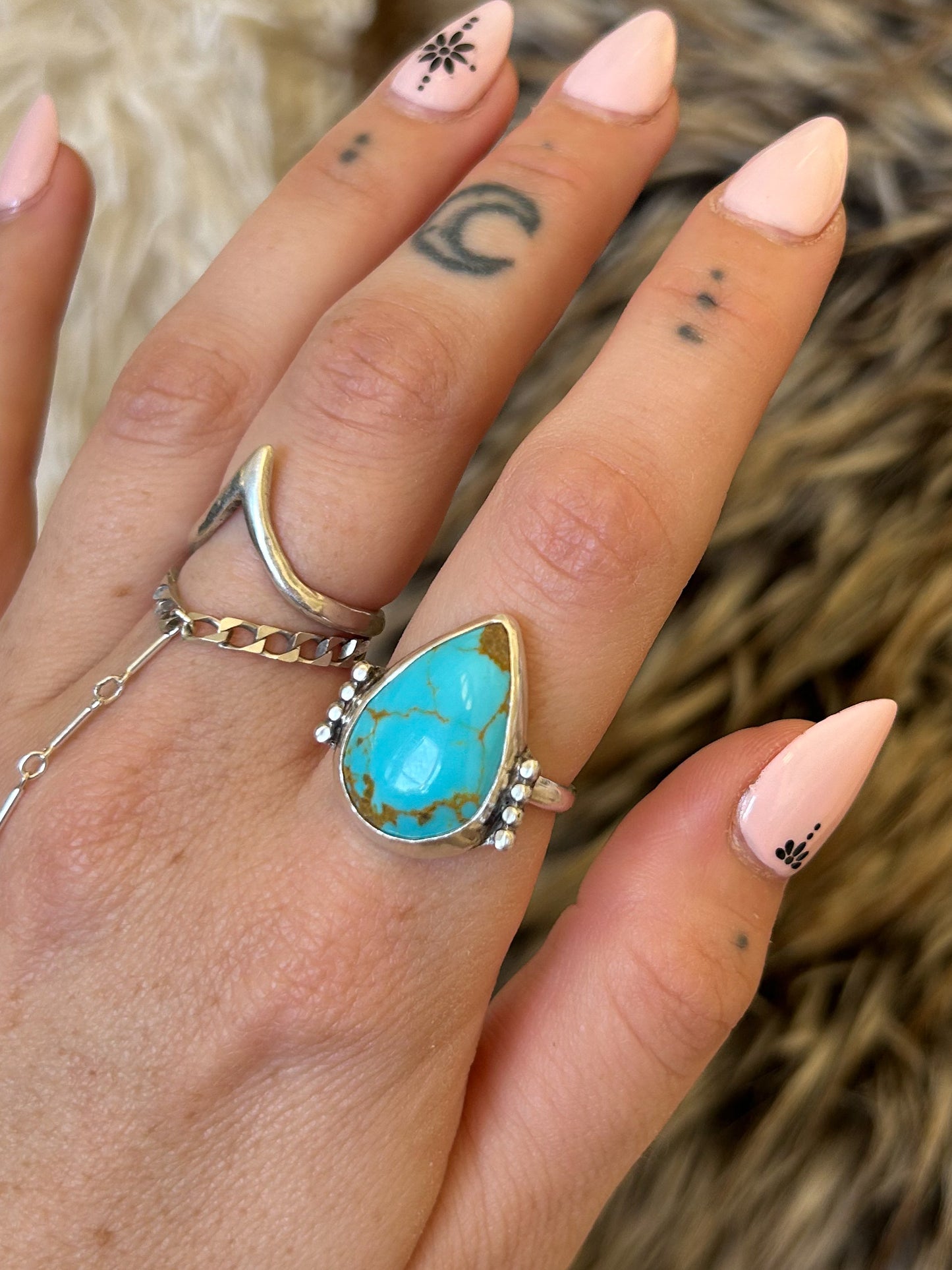 Size 8.5 Kingman Turquoise