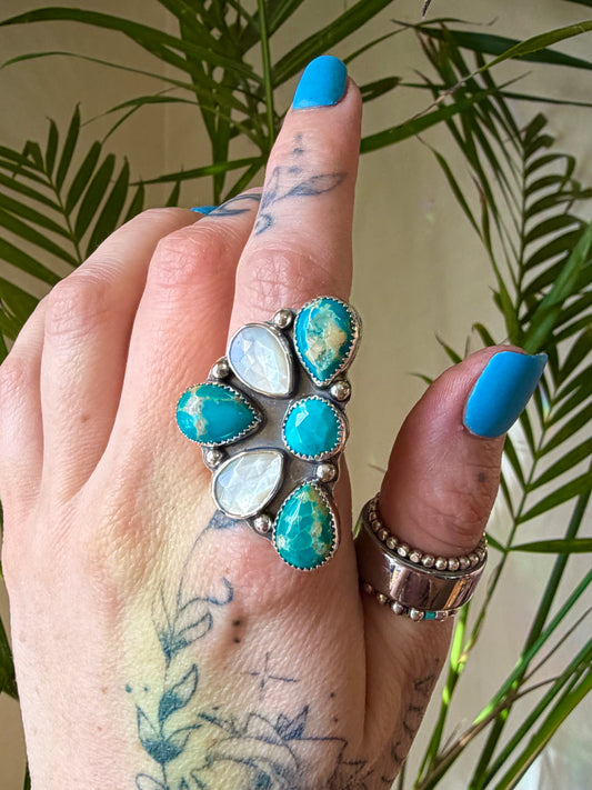 Coastal flower size 8.25