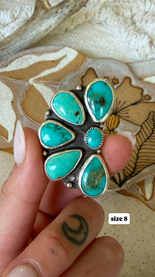 Size 8 AZ Turquoise