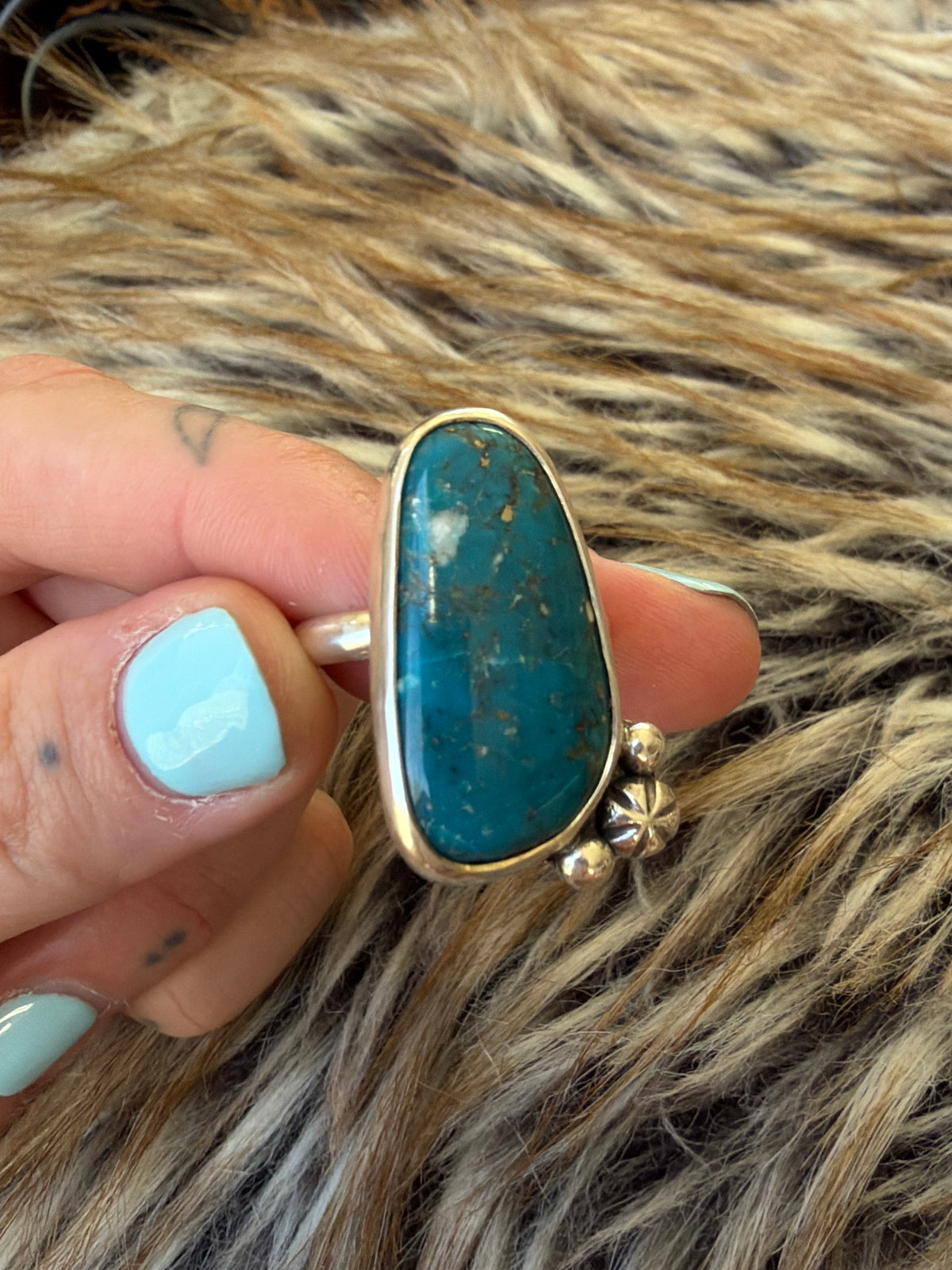 Turquoise Ring size 10