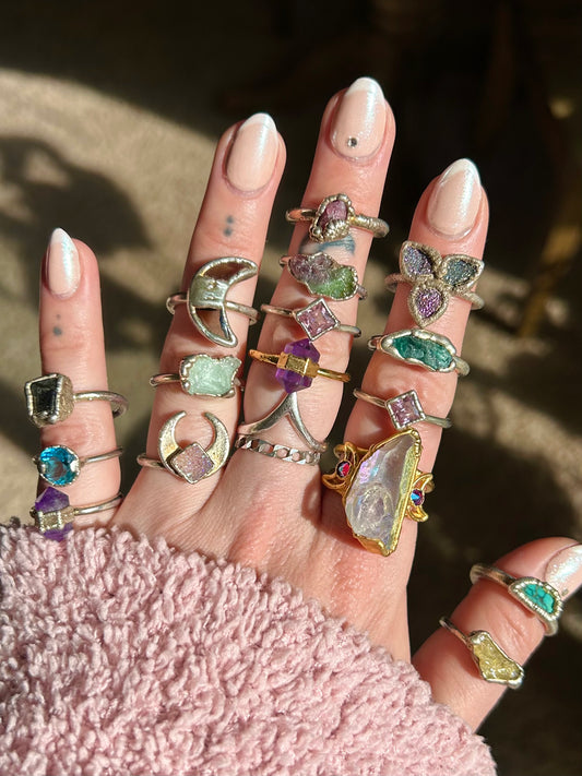 Crystal Rings