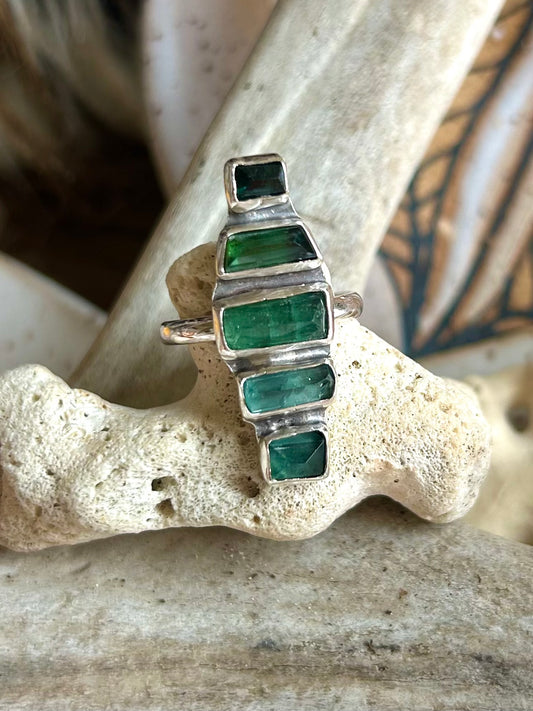 Coastal Sea Foam Ring Size 7.5