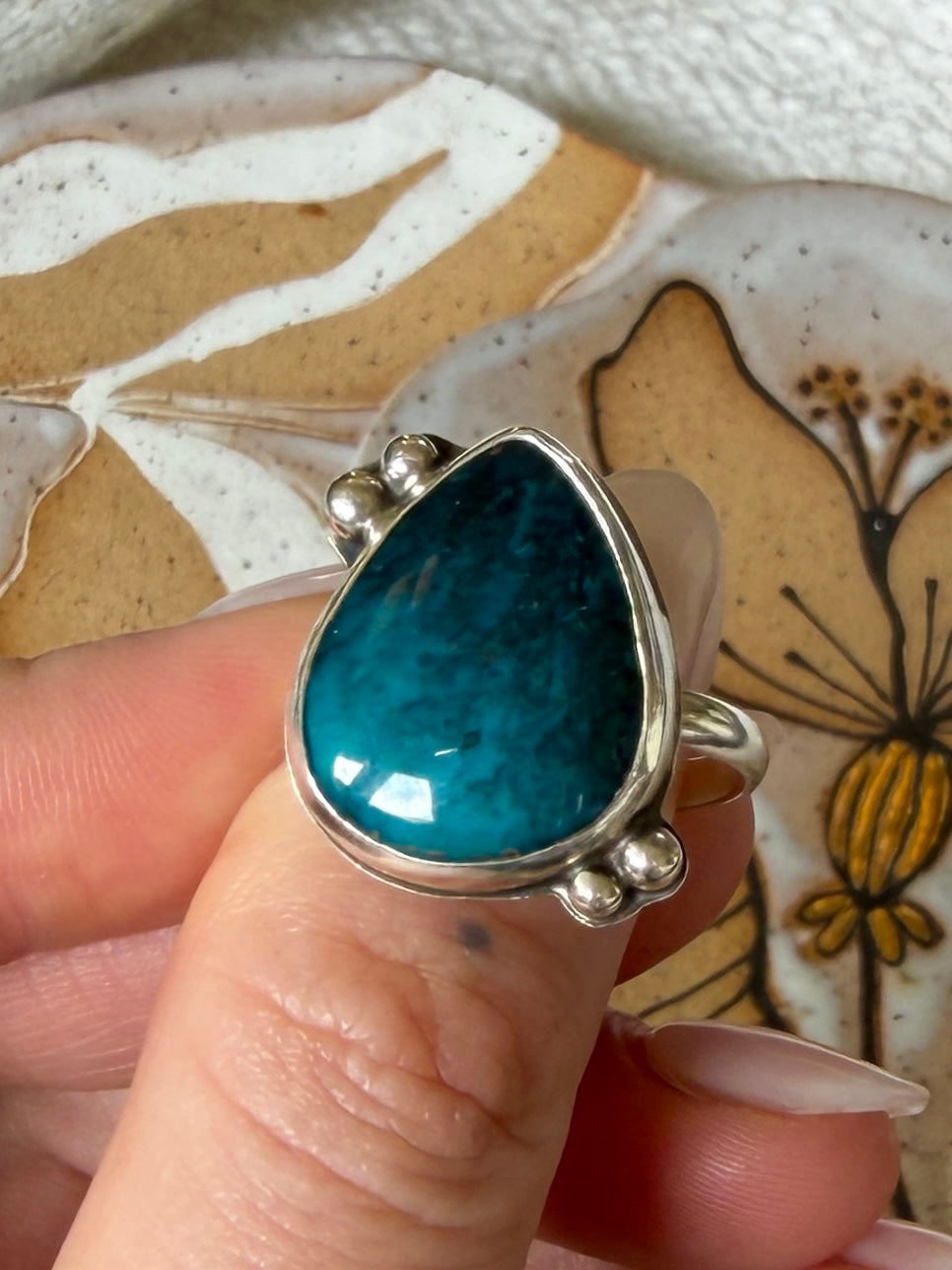 Size 8.5 Hubei Turquoise