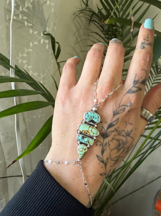 Turquoise Handchain