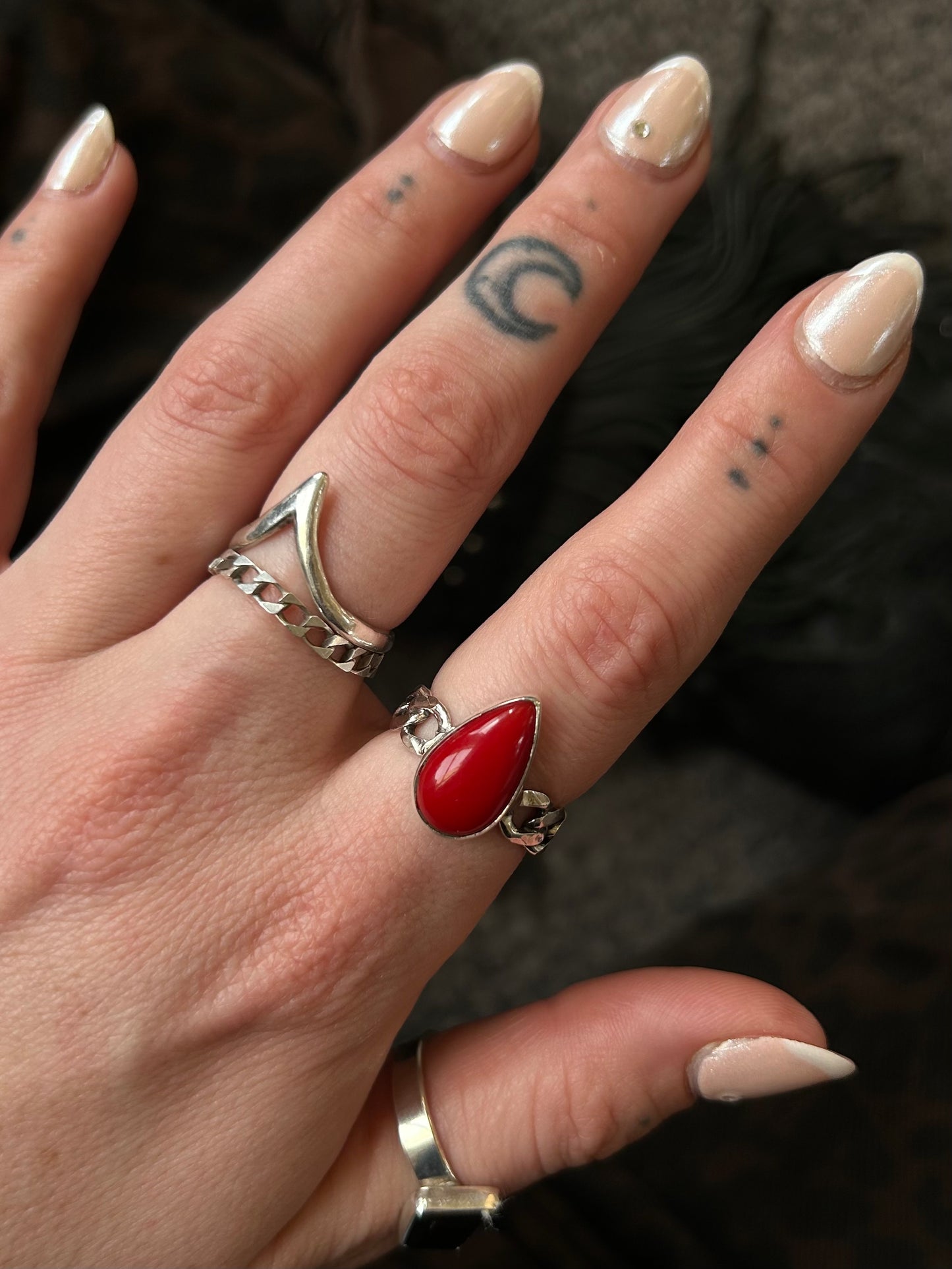 Rosarita chain ring size 7