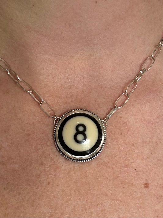 8ball necklace or choker