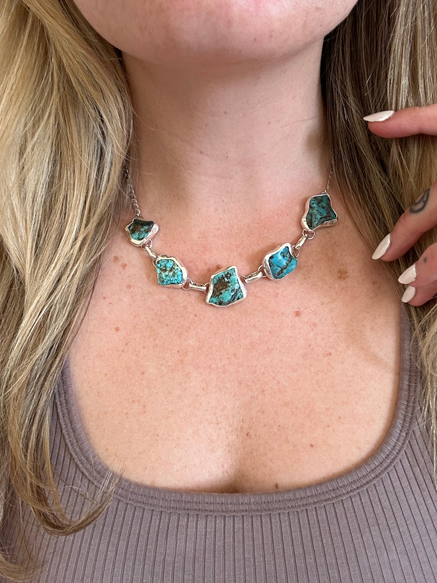 Coastal Raw Necklace or Choker