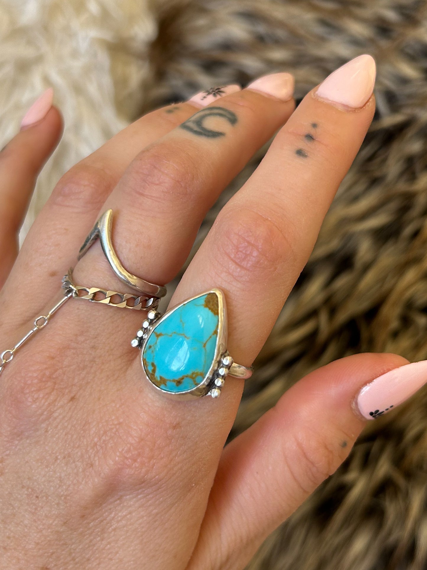 Size 8.5 Kingman Turquoise