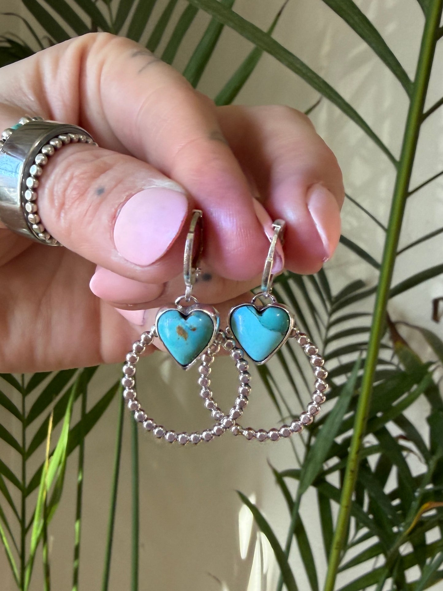 Kingman turquoise Huggies