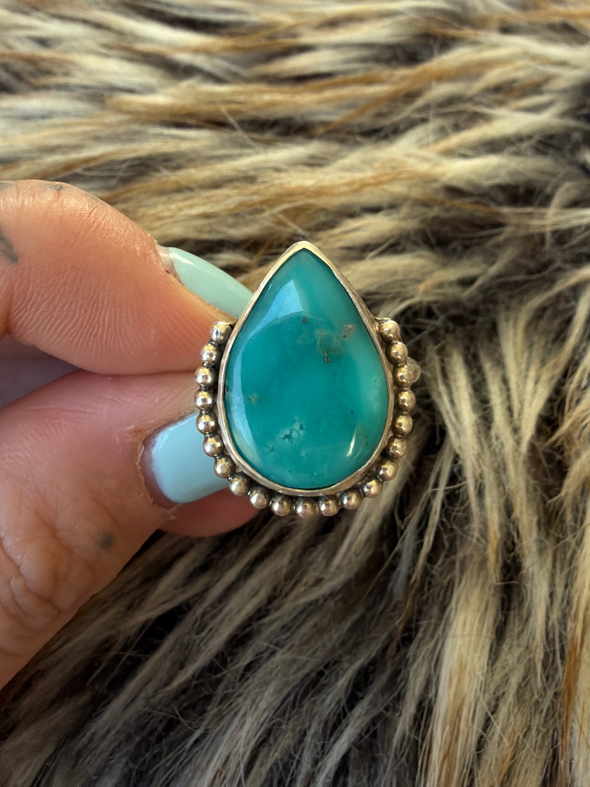 Kingman turquoise size 7