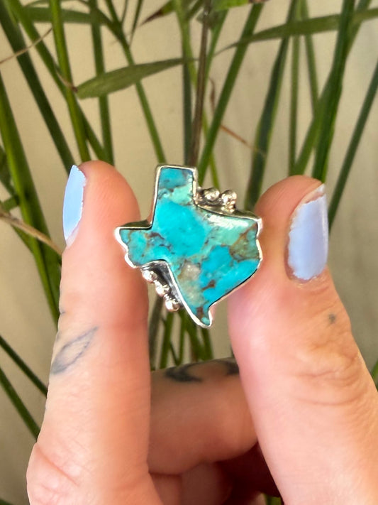 Texas Turquoise Size 7