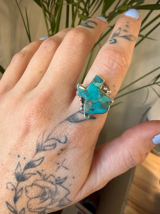 Texas Turquoise Size 7